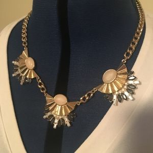 Express Gold Statement Necklace